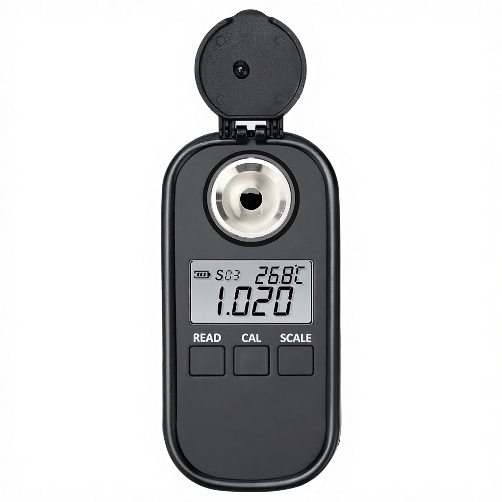 Refractometer Salinity - Refraktometer Digital Pengukur Salinitas Digital &