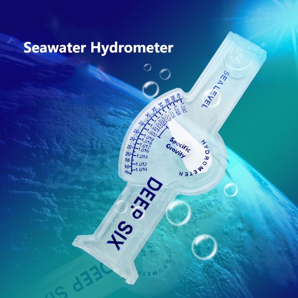 Refractometer Salinity - Hidrometer air laut presisi tinggi, pengukur