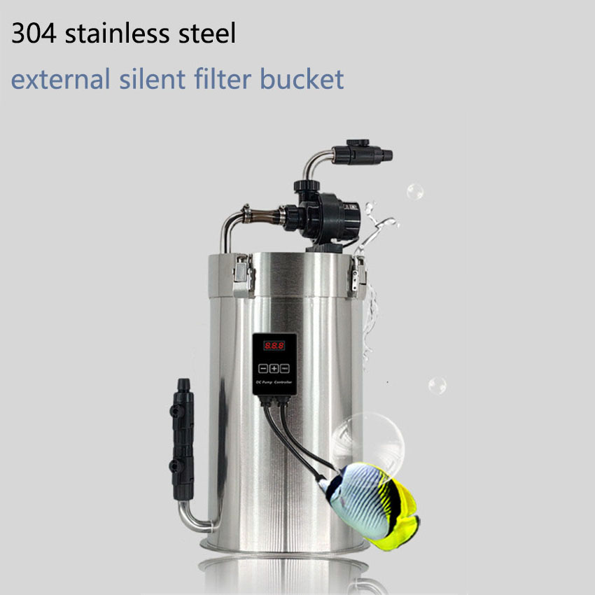 Marine Aquarium Uv Filter - Ember Filter Tangki Ikan Eksternal Baja