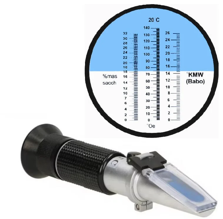 Refractometer Salinity - Refraktometer ATC Salinitas Akuarium Genggam 0-100%
