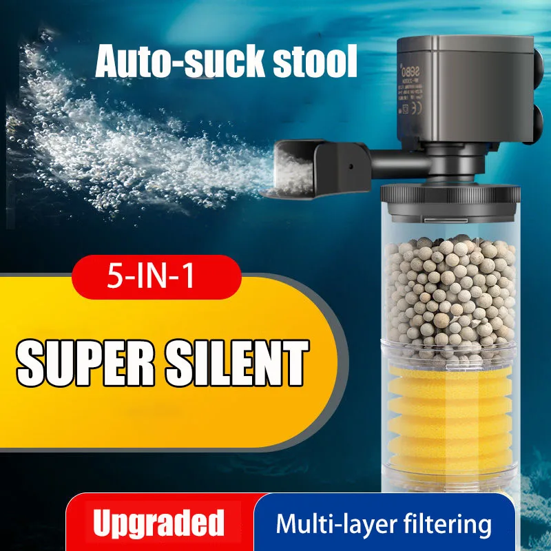 Aquael Filter Fzn - 220V 50Hz Filter diam untuk akuarium