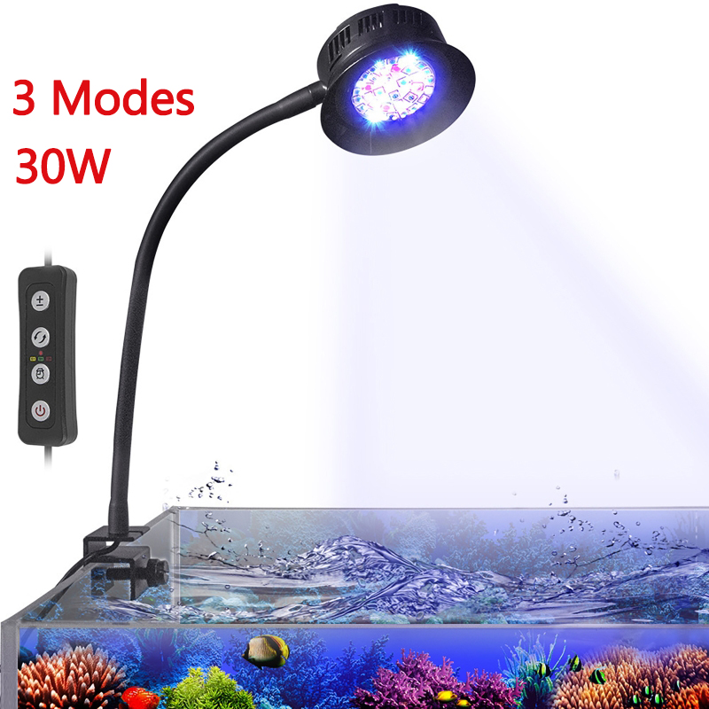 Marine Aquarium Timing - Lampu LED Akuarium Terumbu Karang Lampu
