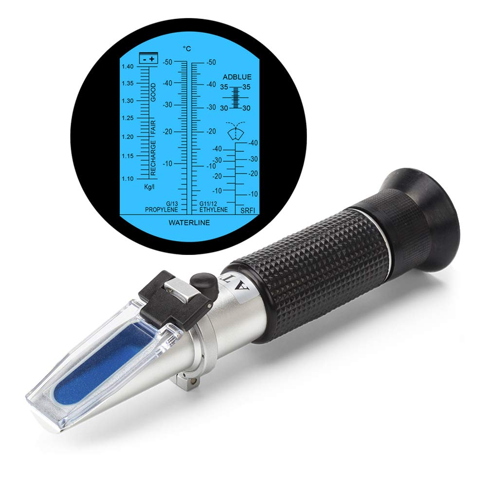 Refractometer Salinity - Refraktometer pendingin antibeku untuk mobil sistem