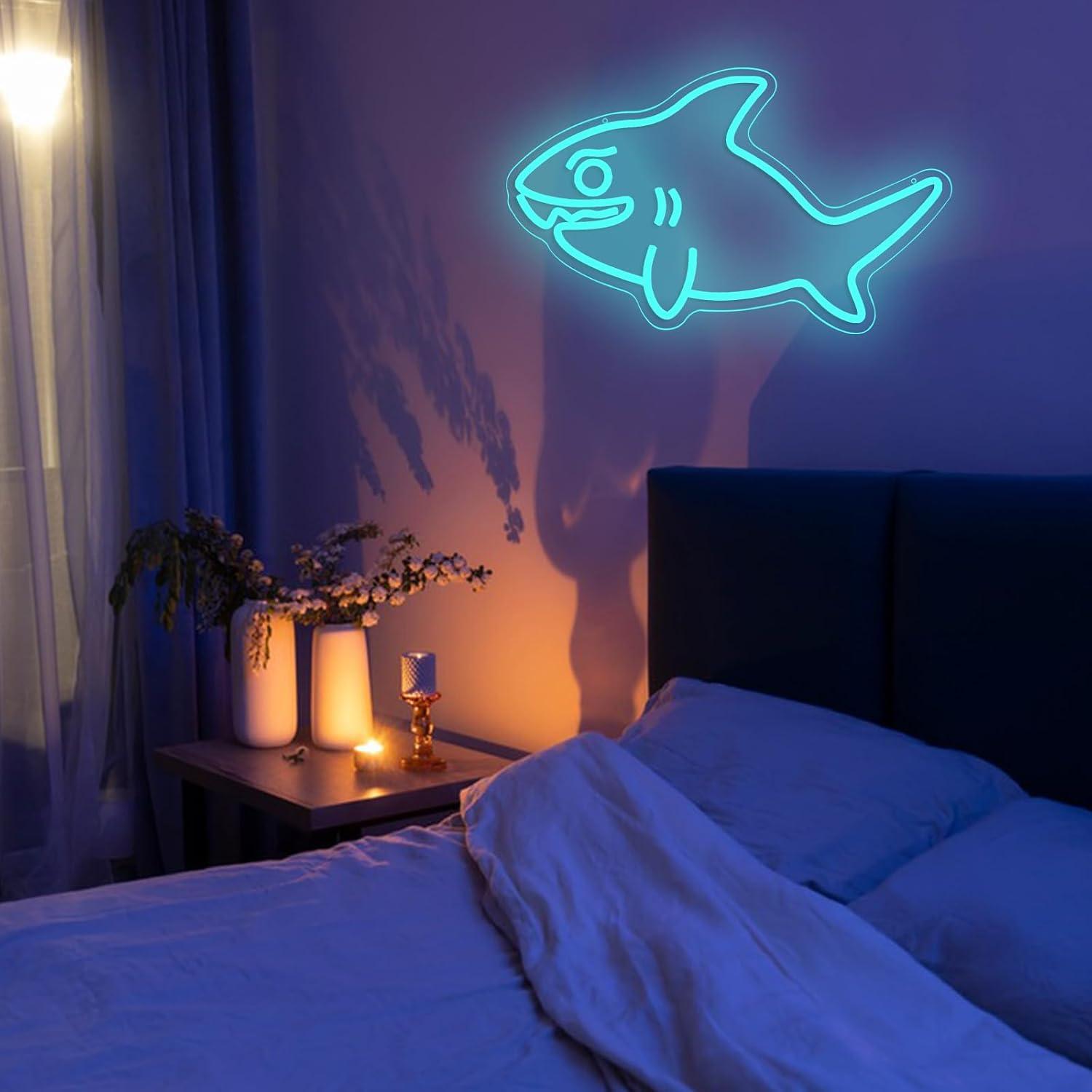Lampu LED Neon Hiu USB yang Da - Marine Zoo ulasan dan harga