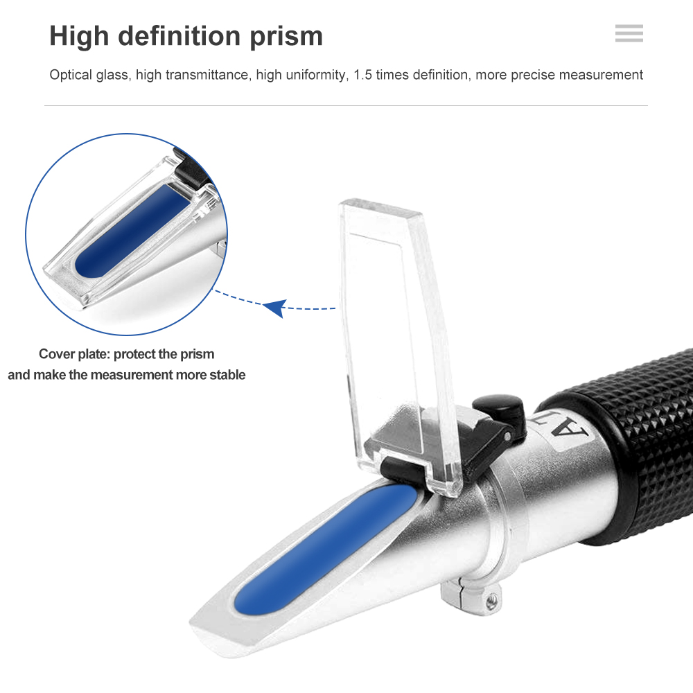 Refraktometer alkohol genggam  - Refractometer Salinity ulasan dan harga