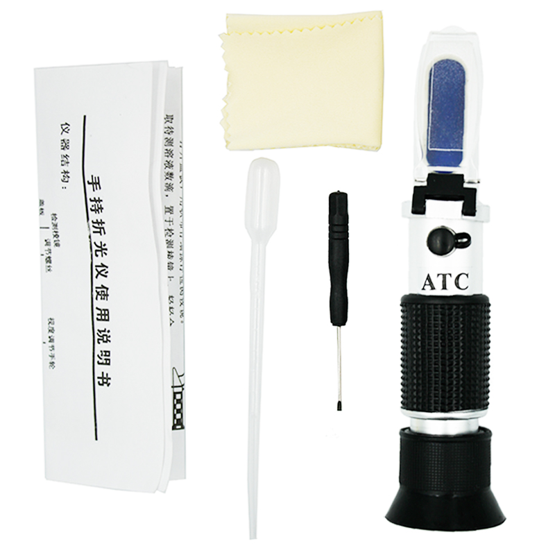 Refraktometer Portabel 2 in 1, - Refractometer Salinity ulasan dan harga