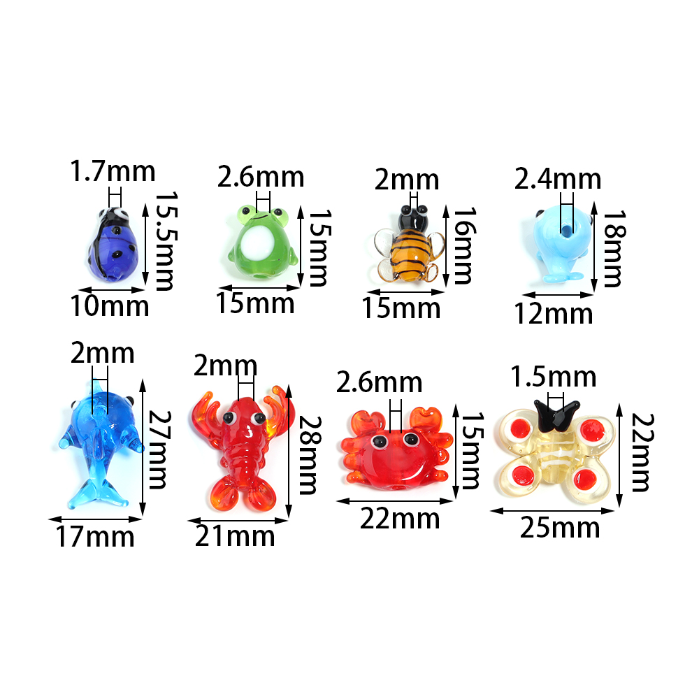 2 buah liontin kaca dekorasi a - Marine Aquarium Design ulasan dan harga