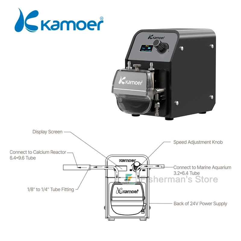 2026 Kamoer FX-STP3 Pompa Peri - Calcium Reactor Media ulasan dan harga