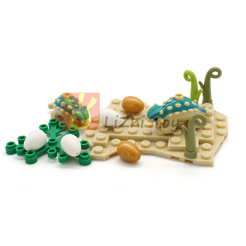 MOC 67443pb02 Dinosaurus Bayi  - Marine Zoo ulasan dan harga