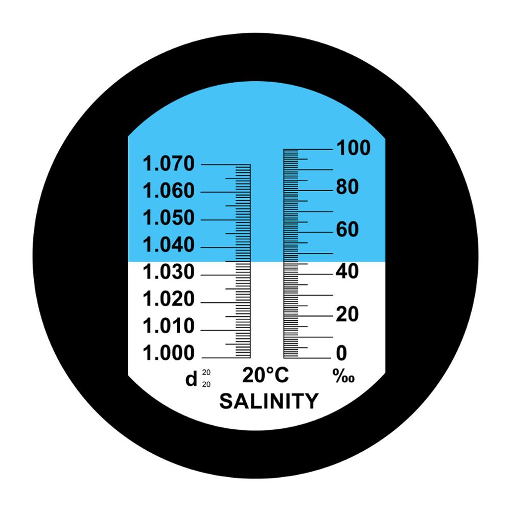 Refraktometer Salinitas Skala  - Refractometer Salinity ulasan dan harga