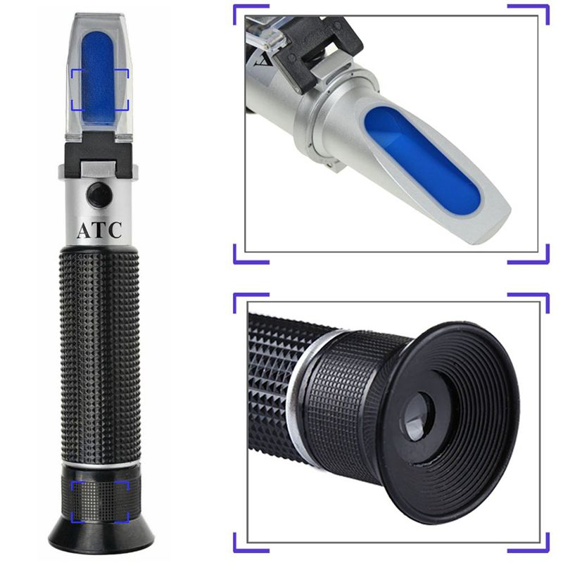 2X Refraktometer Salinitas unt - Refractometer Salinity ulasan dan harga