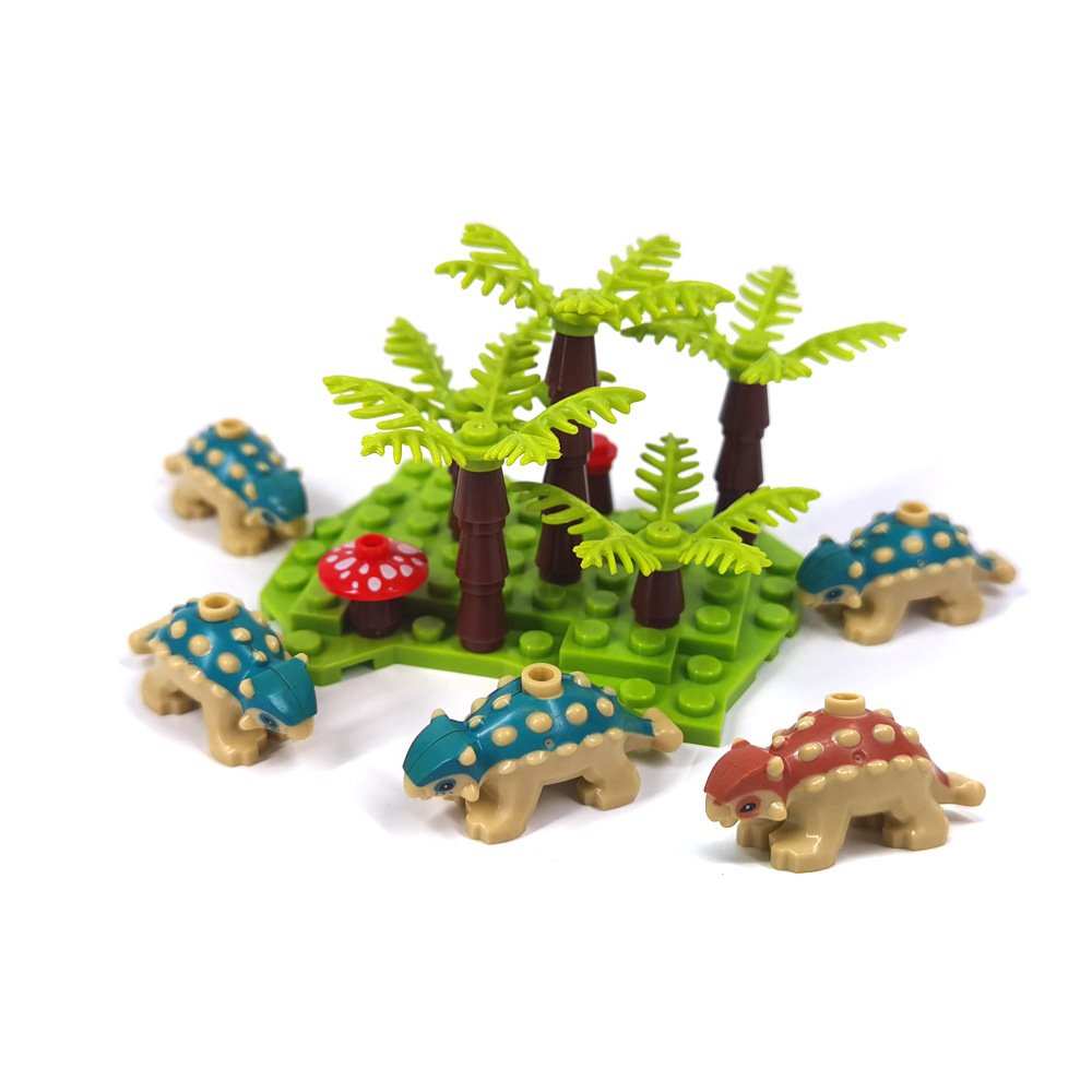 MOC Baby Ankylosaurus Building - Marine Zoo ulasan dan harga