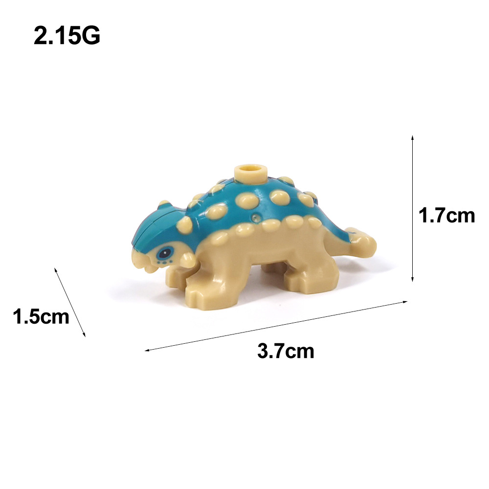 MOC Baby Ankylosaurus Building - Marine Zoo ulasan dan harga