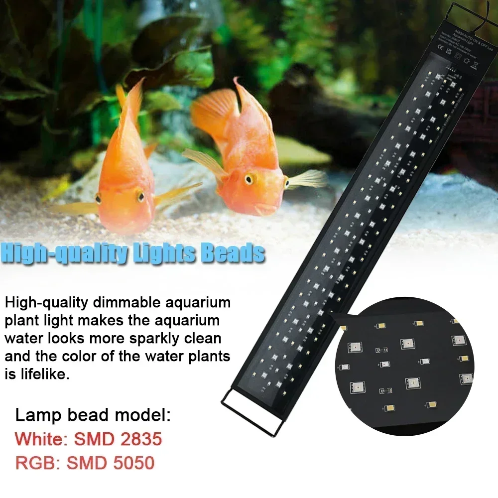 IP68 lampu LED akuarium tahan  - Aquarium Marine Lights ulasan dan harga