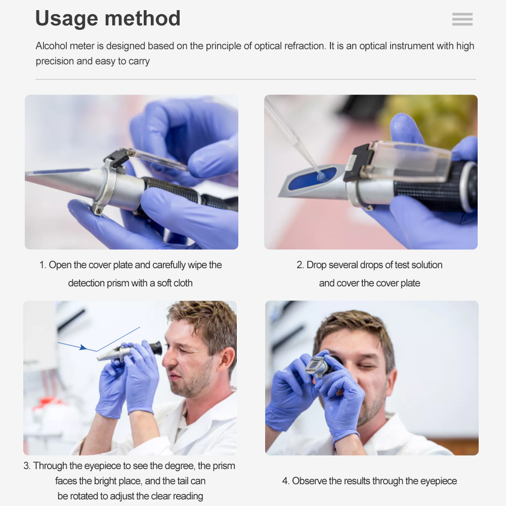 Refraktometer Madu Genggam 3 i - Refractometer Salinity ulasan dan harga