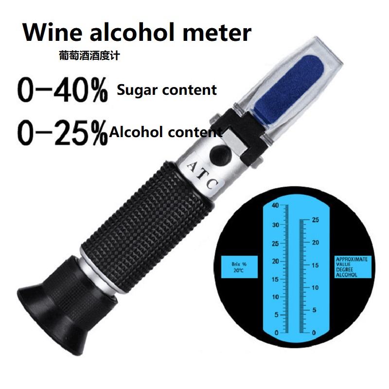 Pengukur Alkohol Akurat Portab - Refractometer Salinity ulasan dan harga
