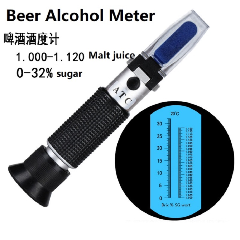 Pengukur Alkohol Akurat Portab - Refractometer Salinity ulasan dan harga