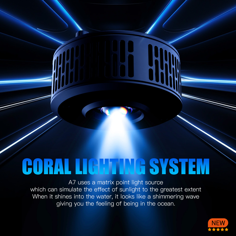 A7 III Kontrol Aplikasi WiFi S - Aquarium Marine Lights ulasan dan harga