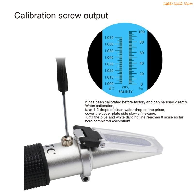 K1AE Refraktometer Salinitas P - Refractometer Salinity ulasan dan harga