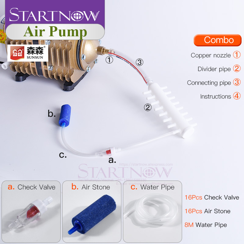 220V 185W 150L/mnt Kompresor U - Marine Aquarium Design ulasan dan harga