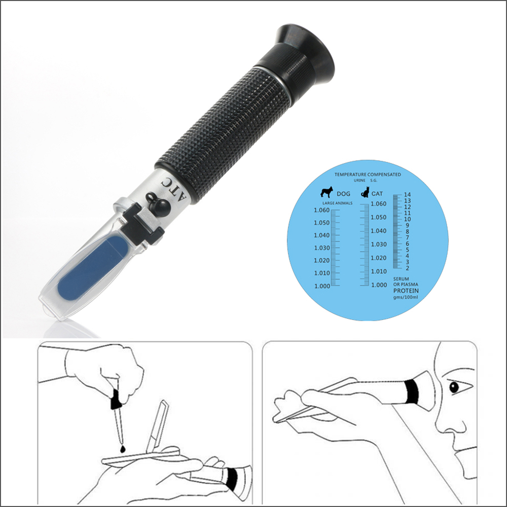 RZ Serum gravitasi hewan, refr - Refractometer Salinity ulasan dan harga