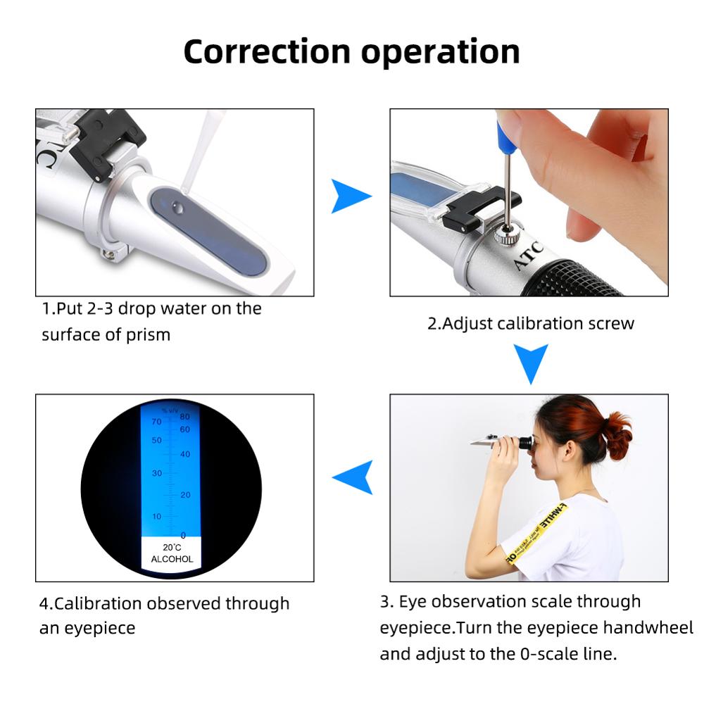 Panas Baru Shockproof Kemasan  - Refractometer Salinity ulasan dan harga