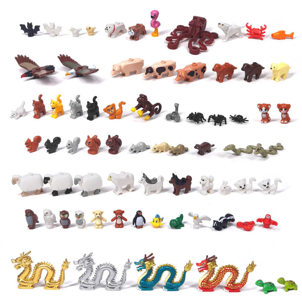 MOC 1PCS Koleksi Hewan Kebun B - Marine Zoo ulasan dan harga